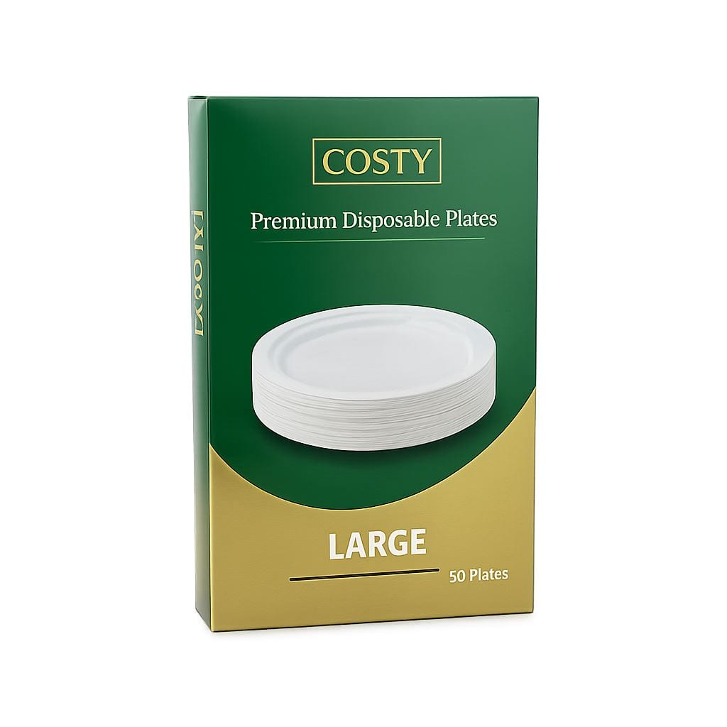 צלחות חד־פעמיות COSTY